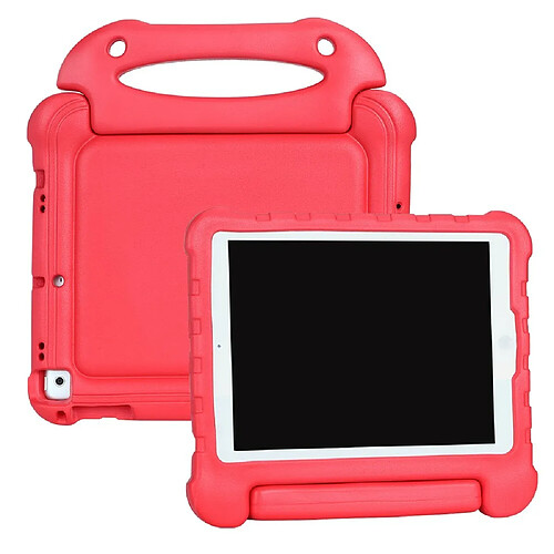 Coque en TPU poignée antichoc EVA adaptée aux enfants avec béquille rouge pour votre Apple iPad 9.7 pouces (2018)