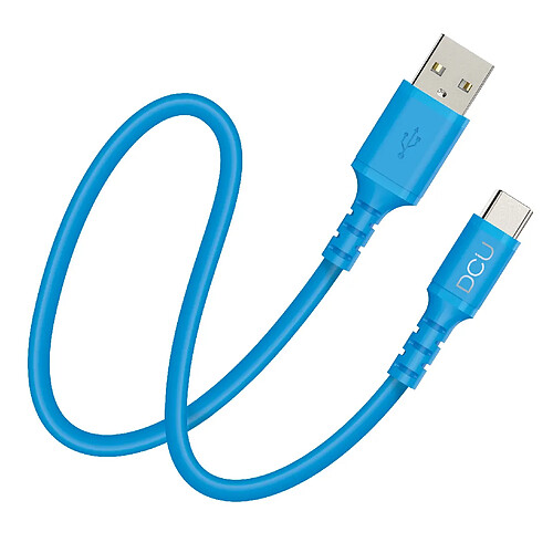 Connexion USB Type C DCU Tecnologic - USB vers 2.0 - 1m - Couleur Bleu