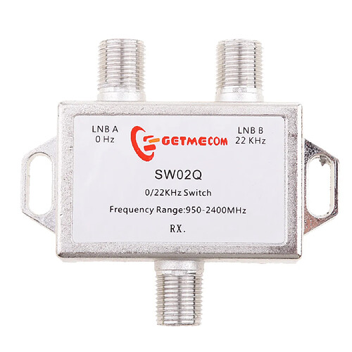 commutateur DISEqC 2x1 connecteur switch