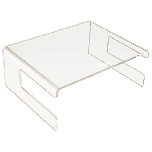 DESQ Socle pour moniteur Acrylique Transparent 30,5 x 23 x 12 cm