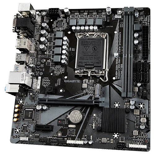 GIGABYTE Carte mère MicroATX Socket 1700 H610M S2H DDR4