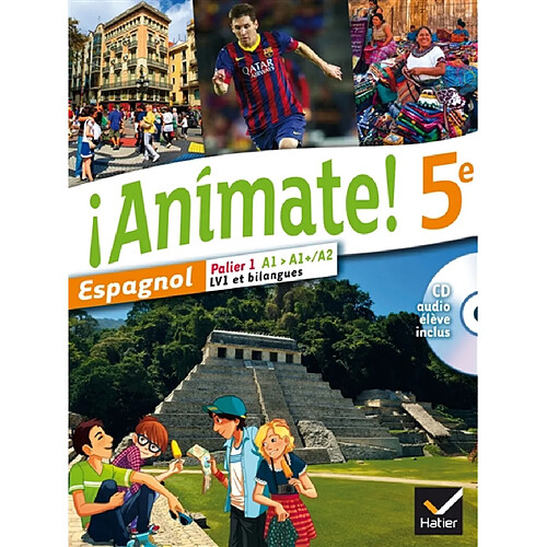 Animate ! 5e : espagnol · Occasion