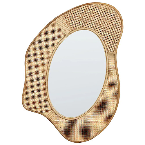 BELIANI DORNES Miroir - Rotin naturel