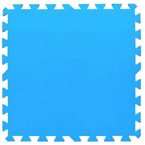 Tapis de Sol en Mousse Protecteur Dalles Bestway 50x50 cm Bleu