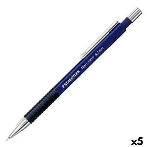 Staedtler Portemines Mars Micro Bleu 0,7 mm 5 pcs