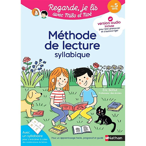 Méthode de lecture syllabique : dès 5 ans