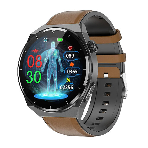 Yonis Montre Connectée IP68 ECG Température Batterie Longue Durée