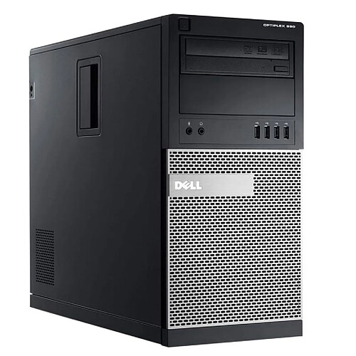 PC Tour Dell OptiPlex 990 Intel Core i5-2400 RAM 16Go SSD 960Go Windows 10 Wifi · Occasion