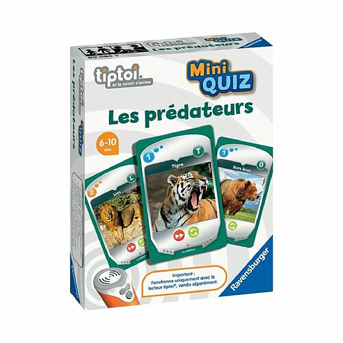 Ludendo Tiptoi Mini Quizz - Les Prédateurs