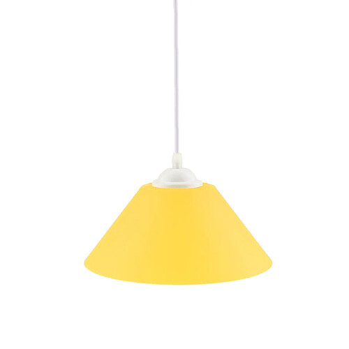 Cadran moderne en forme de plafonnier Lustre à lampadaire Lustre jaune