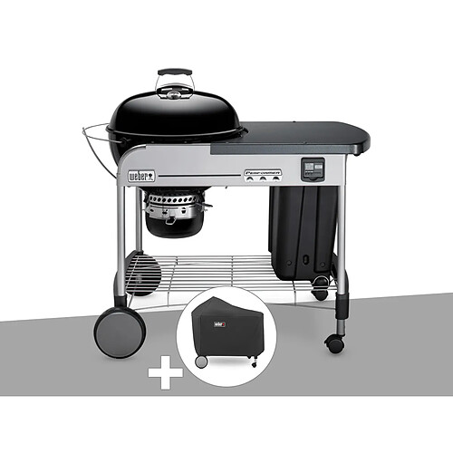 Barbecue à charbon Weber Performer Premium GBS 57 cm Noir + Housse