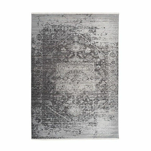 Paris Prix Tapis Vintage à Franges Baroque VIII Gris 160 x 230 cm