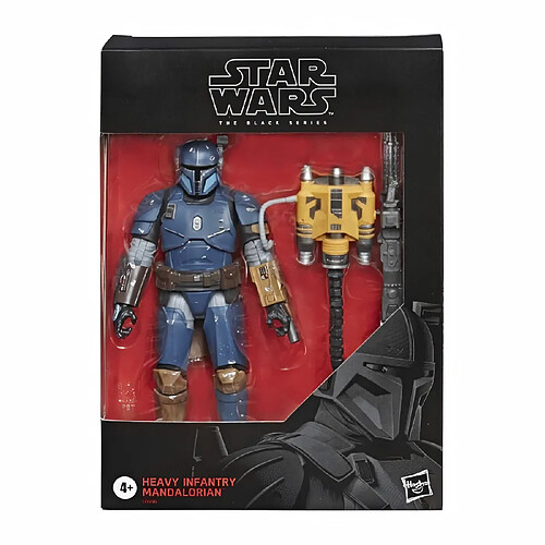 Hasbro Star Wars The Black Series - Figurine Heavy Infantry Mandalorian - 15 cm