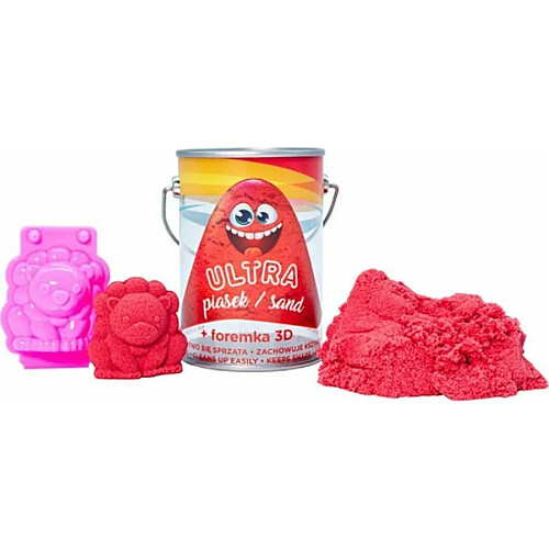 Ultra sand can 150g red + 3D mold lion