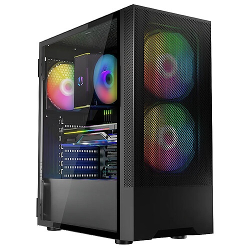 VIST PC Gaming PbMSI Ryzen 7 5700X - RAM 32Go - RTX 4060 Ti - SSD 2To M.2 - WIFI - Windows 11 Pro