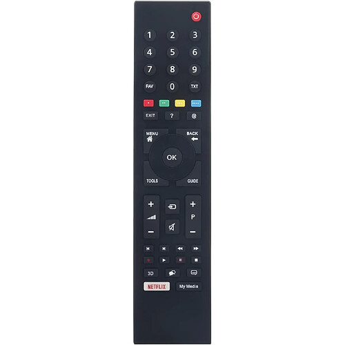 SANAG Rc3214801/02 Telecommande Remplacee --Fit Pour La Telecommande Grundig Lcd Tv Rc3214801/03 Ts1187R-5 Ts1187 313923827833 Xps187 Xps187 40Vle521Bg 22Vle521Sg 32Vle685Bg