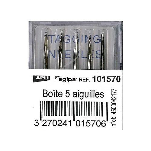 agipa Aiguille de rechange pour pistolet textile ()