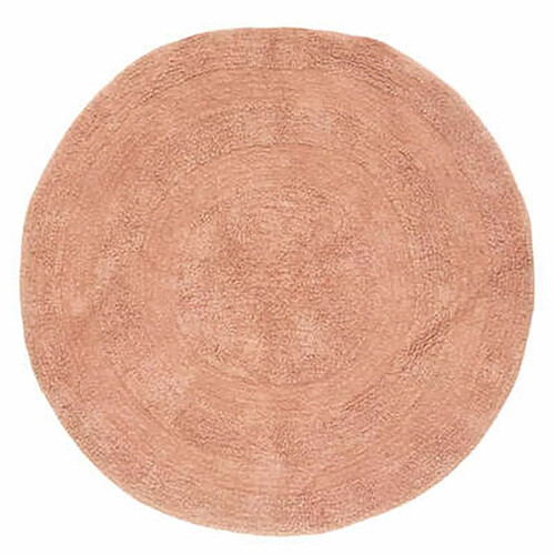 Tapis Déco Enfant Spirale 120cm Rose