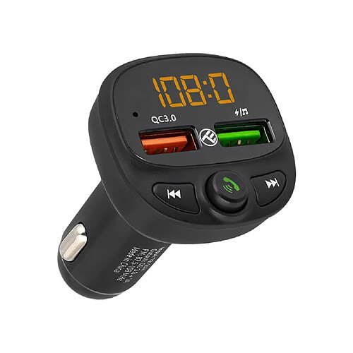 Transmetteur FM Bluetooth pour voiture Tellur FMT-B7, noir