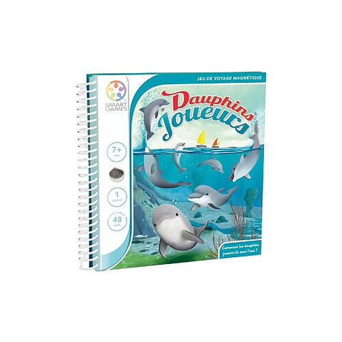 Jeu de voyage magnétique Smartgames Dauphins joueurs