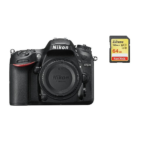 NIKON D7200 Body + 64GB SD card