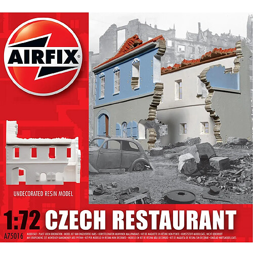 Airfix Maquette Ruines de guerre : Restaurant tchèque