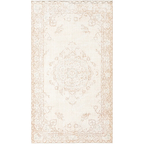 Vidal Tapis de laine 244x137 beige Ultra Vintage