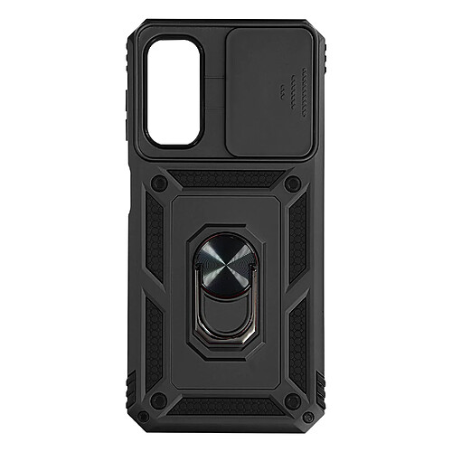 Avizar Coque pour Galaxy A14 4G et 5G avec Cache caméra et Bague Support Vidéo Noir