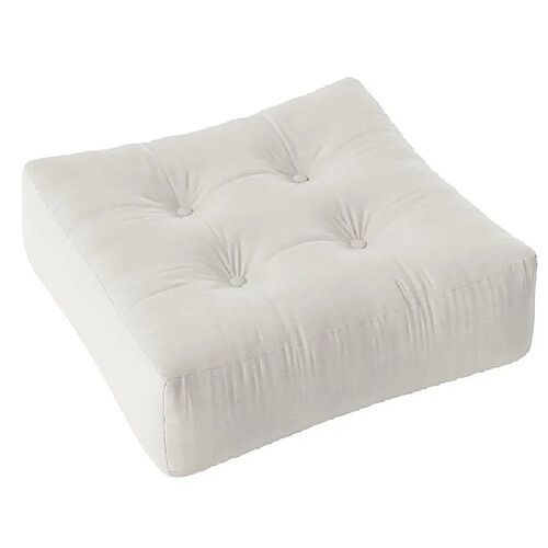 Inside 75 Pouf futon standard MORE POUF coloris naturel