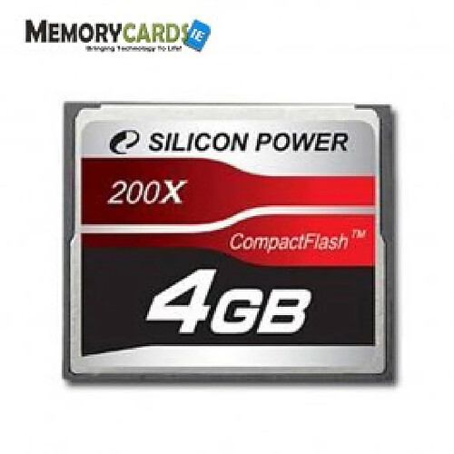 Kingston Silicon Power CompactFlash Professional 32 Go 200x