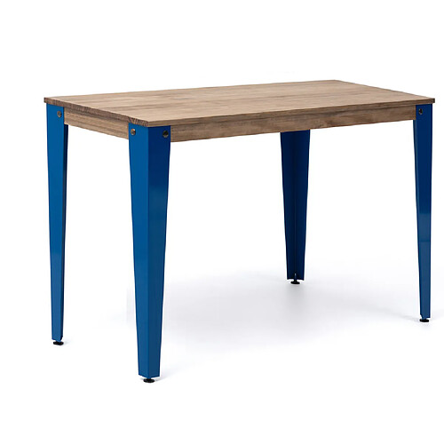 Ds Meubles Console Lunds 39x70 Bleu-Vieilli