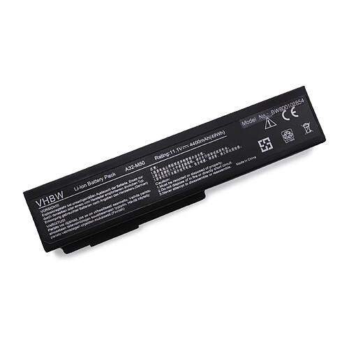 vhbw batterie compatible avec Asus Vx5-a1b, Vx5-a2b, Vx5-a2W, Vx5-6x001j laptop (4400mAh, 11,1V, Li-Ion, noir)