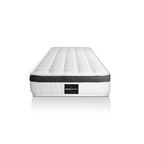 Prestige literie Matelas Supérieur 90x200 Mémoire de forme 3 zones