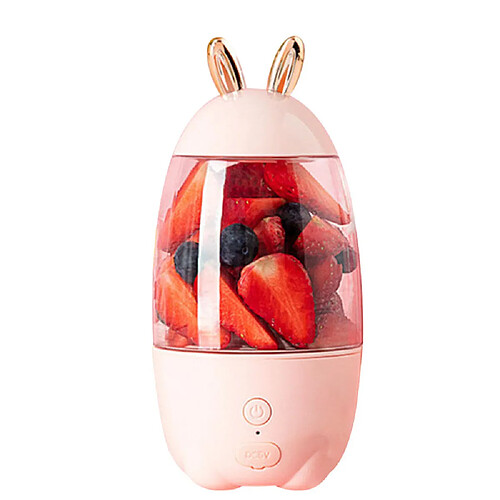 Universal Lovely Lapin Accueil Portable USB Rechargeable Juicer