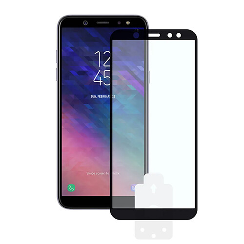 Film Protecteur en Verre Trempé pour Téléphone Portable Samsung Galaxy A6 2018 KSIX Extreme 2.5D