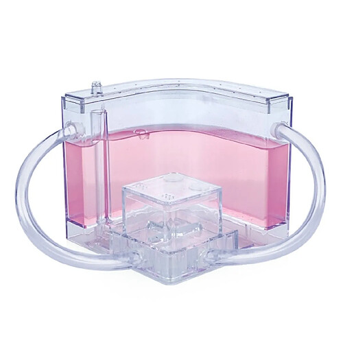 Universal Fourmi House Art Habitat Fanny Fourmi Nest Decoration Pet Toys Color Special Acrylic Ant Farm Transparent Feeding Area | Pipe Tunnel (Rose)