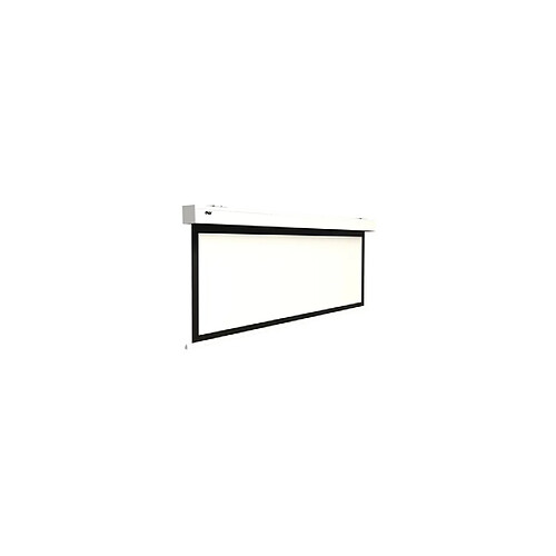 Ecran de projection Oray Ecran motorise Squar HC Format image 164 x 262cmSurface de projection blanc mat a dos noir et cadrage