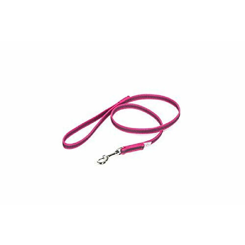 Julius K9 Julius-K9Super-grip Laisse avec poignée, 14mm x 1m, Rose/gris