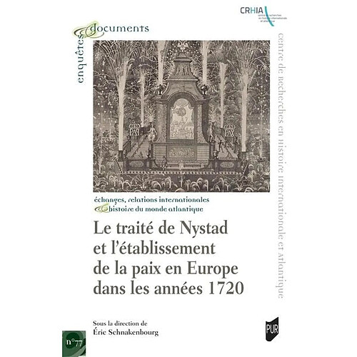 Le traité de Nystad et l'établissement de la paix en Europe dans les années 1720