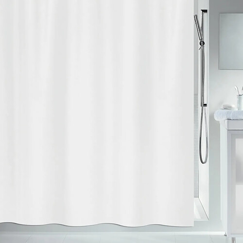 Spirella Rideau de douche Polyester PRIMO 240x180cm Blanc