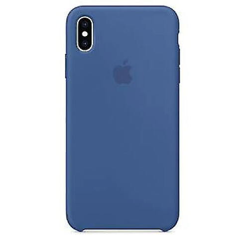 Universal Étui en silicone bleu pour Apple iPhone XS Max