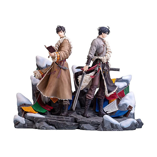 Myethos Time Raiders - Statuettes 1/7 Wu Xie & Zhang Qiling: Floating Life in Tibet Ver. Special Set 28 cm