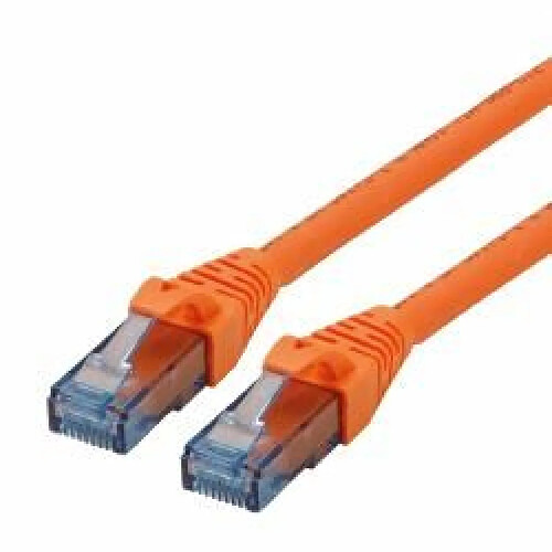 ROLINE 21.15.2988 câble de réseau 0,3 m Cat6a U/UTP [UTP] Orange (ROLINE UTP PatchCord Cat6a. LSOH. CL. Orange. 0.3m)