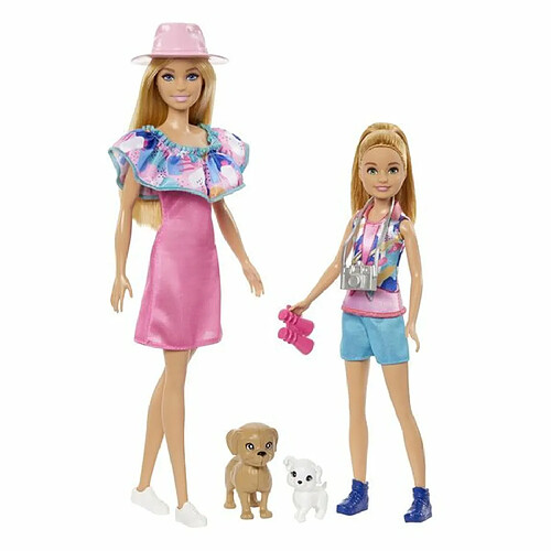 Ludendo Coffret poupées Stacie et Barbie