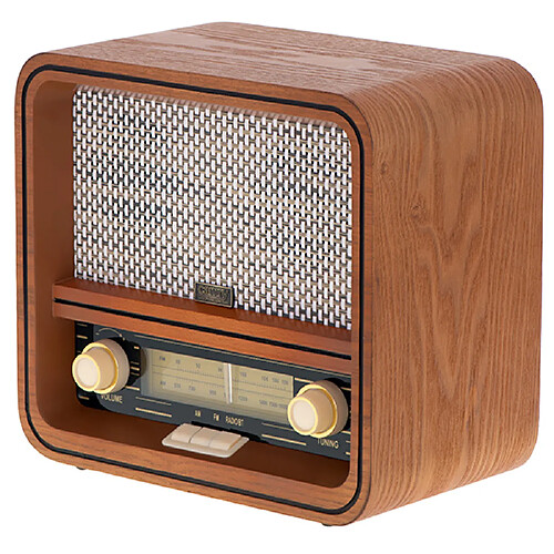 Adler radio rétro FM AM USB Bluetooth marron