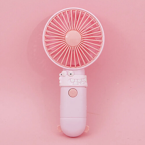 (StyleE) Mini Ventilateur Portatif Rechargeable à Alimentation Usb Design Mignon En Forme de Dessin Animé