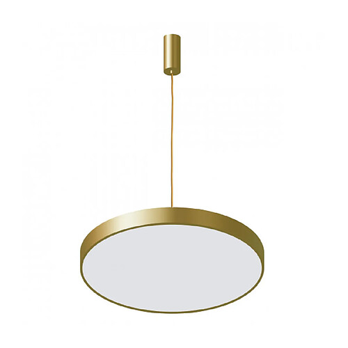 Luminaire Center Suspension moderne Orbital Sablé doré