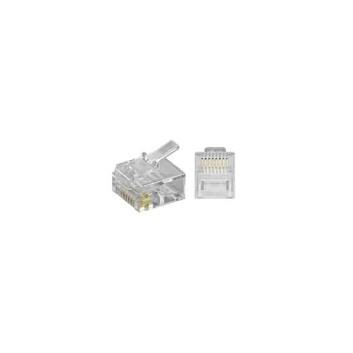 TEL MODU RJ45 8P8C Plat court Prise