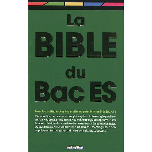 La bible du bac ES · Occasion