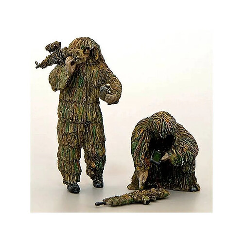 Plus Model Figurine Mignature U.s. Snipers - Jackal Hillie Suit